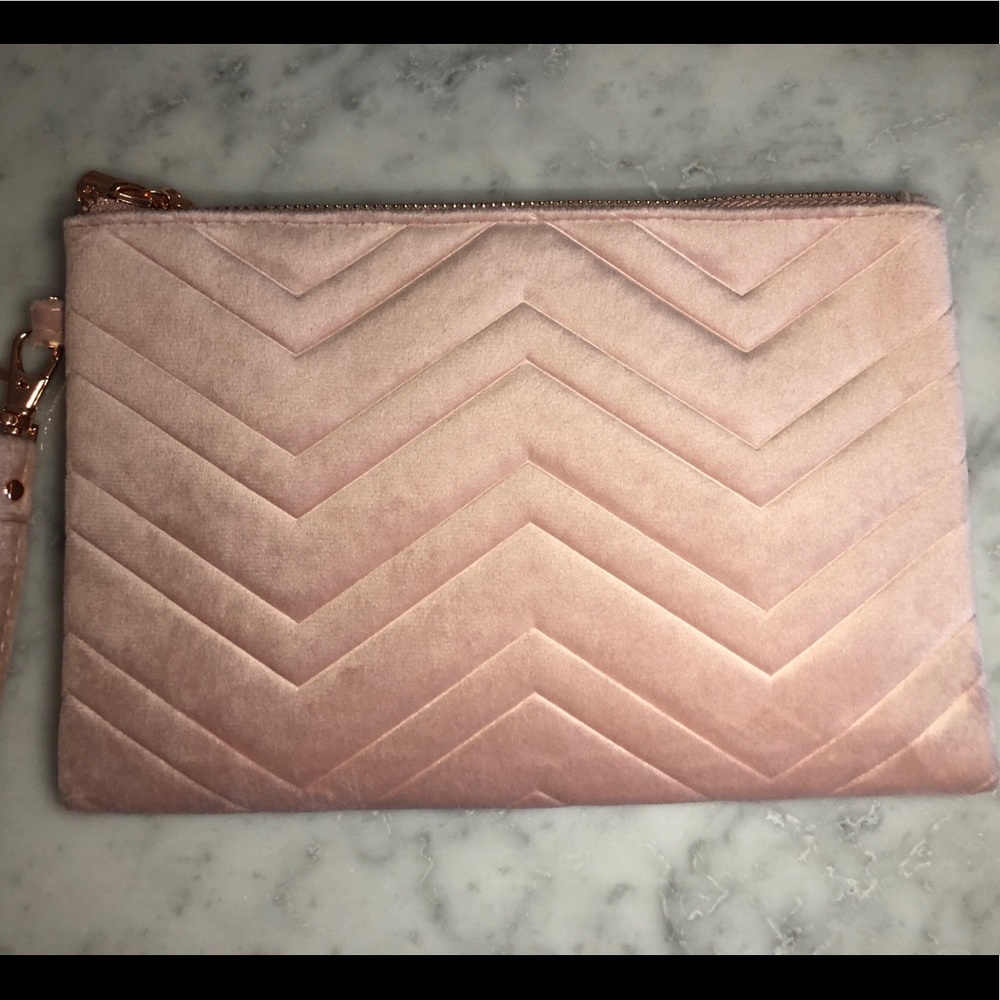 New Beauty Bio Pink Makeup Bag Clutch